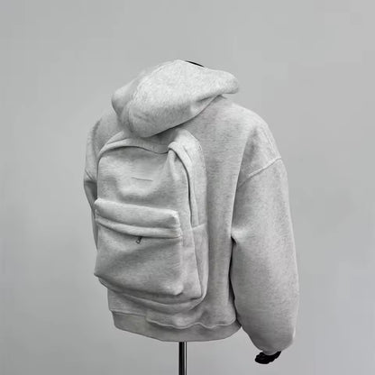 UdanWear™ Hoodie with Backpack Bag