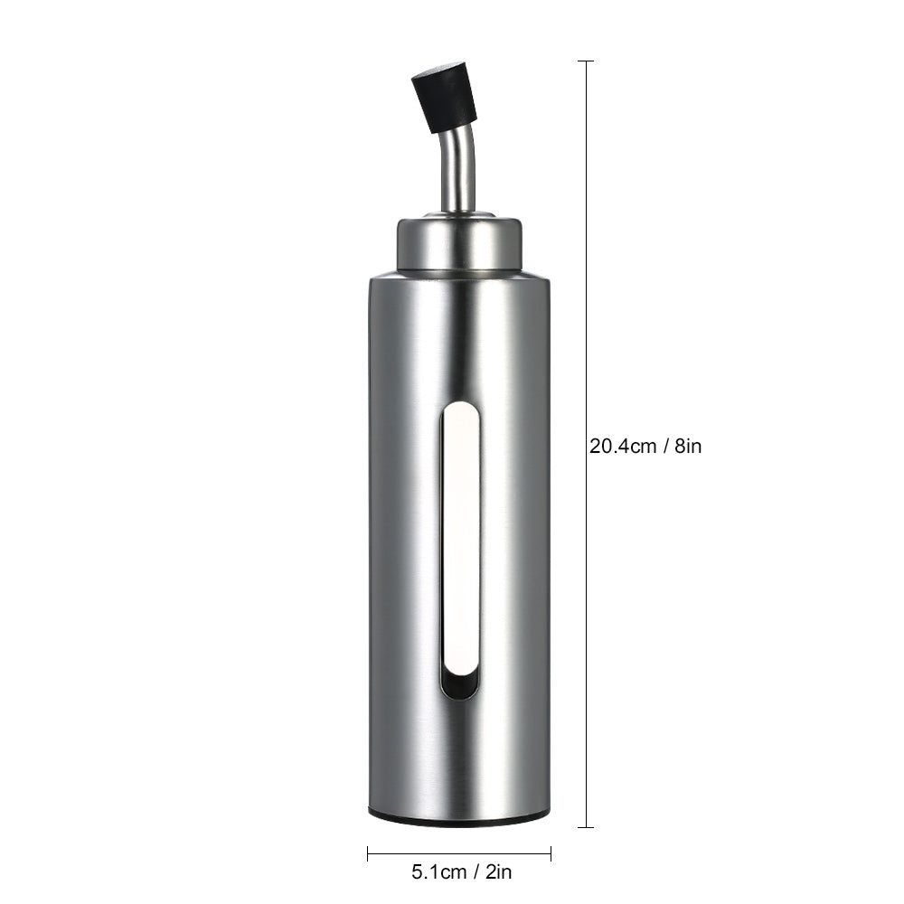 200ml/7oz Oil Dispenser Cruet Stainless Steel