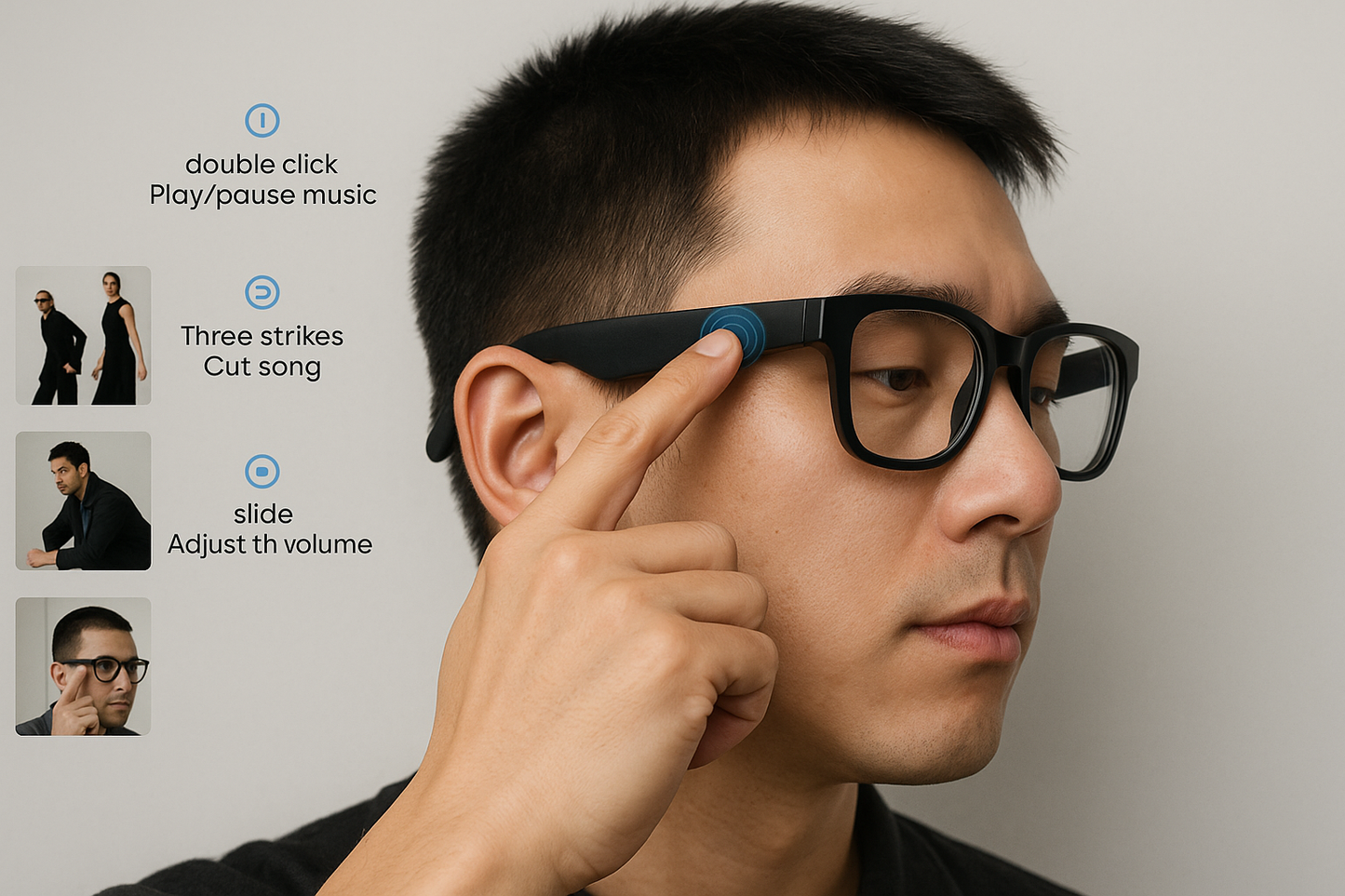 Flex™ Smart AI Glasses