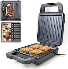 2-in-1 Sandwich Maker & Grill